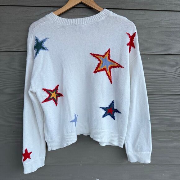 Rails Perci star cotton/cashmere sweater - Picture 5 of 7